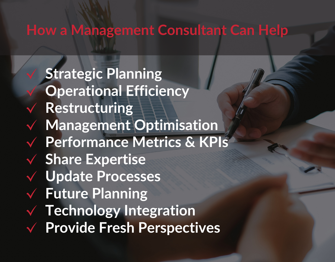how a management consultant can help